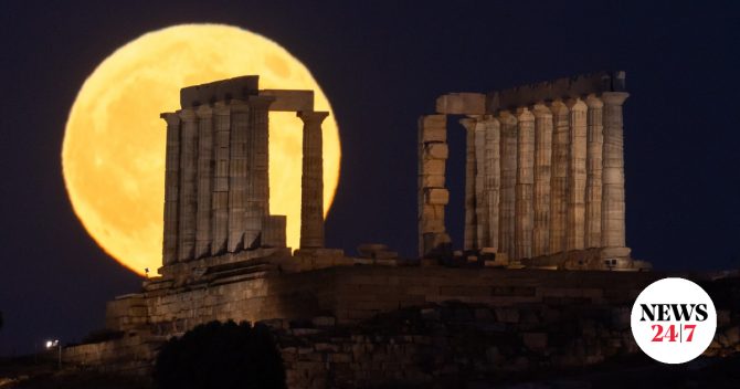 Πανσέληνος Ιουλίου: Μάγεψε το “Φεγγάρι του Κόκκινου Ελαφιού”