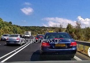 Κρήτη: Εξοργιστικό βίντεο από τον ΒΟΑΚ με επικίνδυνη προσπέραση στο αντίθετο ρεύμα