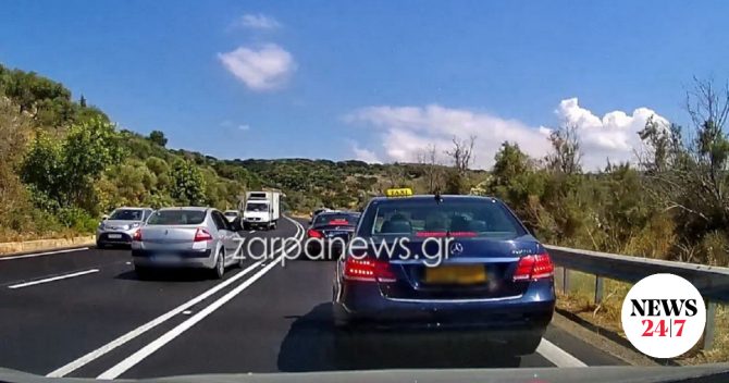 Κρήτη: Εξοργιστικό βίντεο από τον ΒΟΑΚ με επικίνδυνη προσπέραση στο αντίθετο ρεύμα
