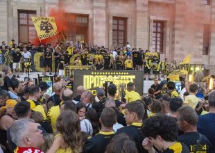 Η Ρόδος στα κιτρινόμαυρα για το τρόπαιο της πρωταθλήτριας (ΦΩΤΟ)