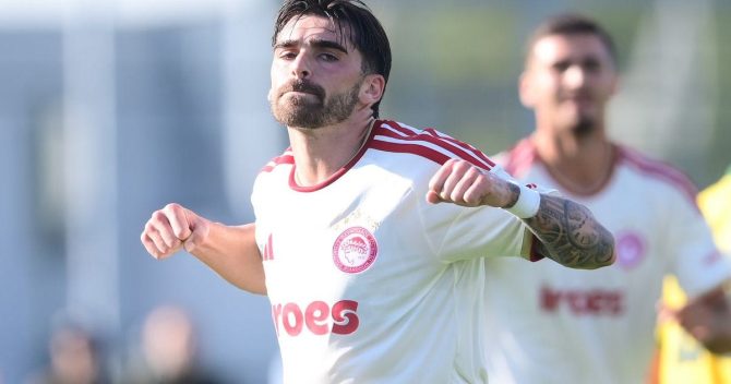 Ολυμπιακός – Φορτούνα Σιτάρντ 3-1: Ο Ζότα Σίλβα έκανε ντεμπούτο με τα ερυθρόλευκα και έλαμψε με χατ-τρικ κόντρα στους Ολλανδούς
