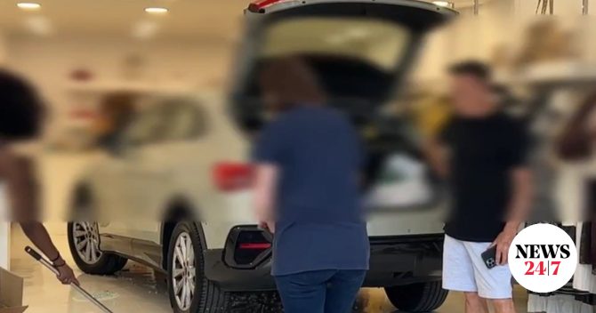 Βριλήσσια: Αυτοκίνητο καρφώθηκε σε τζαμαρία καταστήματος