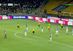 Το δεύτερο γκολ του Γιόβιτς και το 3-0 για την ΑΕΚ (VID)