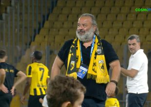 Στο τερέν Ηλιόπουλος με Νίκολιτς και παίκτες μετά την τεσσάρα (VIDEO)