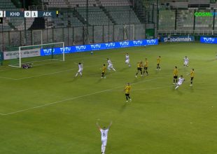 Το 1-1 με το σουτ του Μπένι και η έκρηξη του Νίκολιτς (VID)