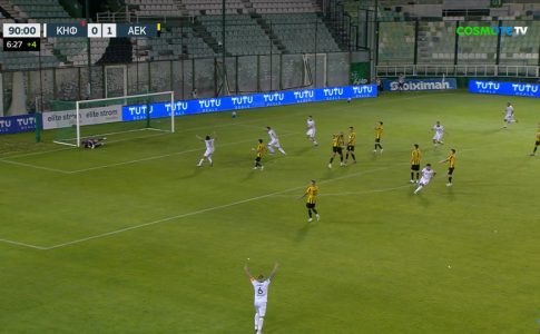 Το 1-1 με το σουτ του Μπένι και η έκρηξη του Νίκολιτς (VID)