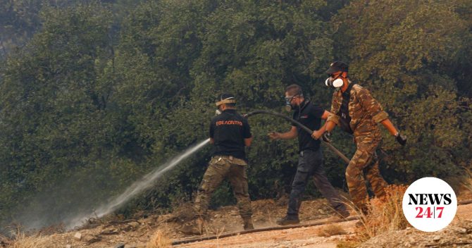 Υψηλός κίνδυνος πυρκαγιάς σήμερα σε πολλές περιοχές