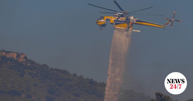 Πολύ υψηλός κίνδυνος πυρκαγιάς σήμερα σε Αττική, Χίο, Ψαρά και Εύβοια