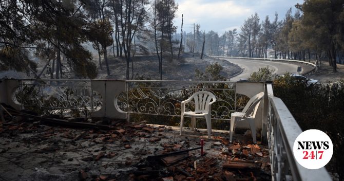 Χαλκιδική: Η επόμενη μέρα – Οι πληγές μετά το πέρασμα της φωτιάς