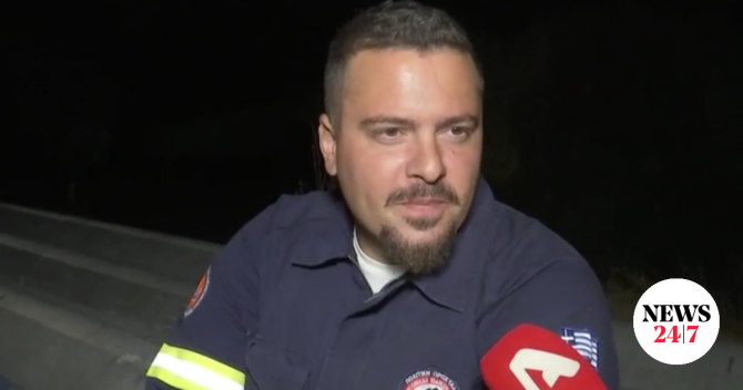 Συγκλονίζει εθελοντής πυροσβέστης: Έσωζε σπίτια από τις φλόγες, ενώ το δικό του καιγόταν