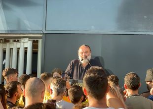 Η επιστροφή του τροπαίου και η συγκλονιστική ομιλία Ηλιόπουλου στη Νέα Φιλαδέλφεια (VID)