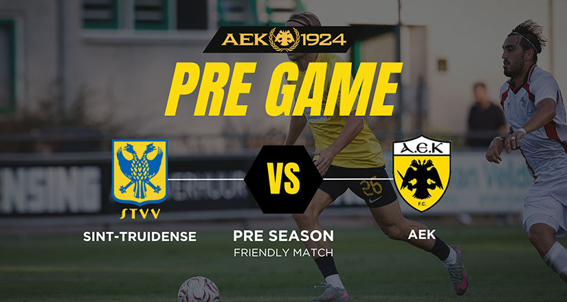 PRE GAME από την Ολλανδία για το ΑΕΚ – Σεντ Τρούιντεν
