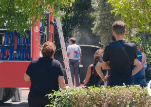 Φωτιά σε υπόγειο γκαράζ στο Ελληνικό