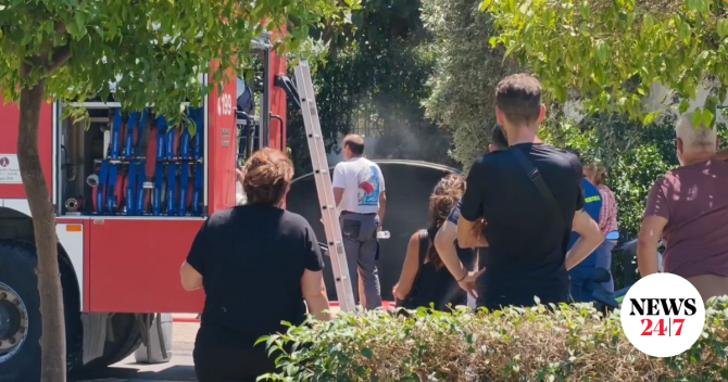 Φωτιά σε υπόγειο γκαράζ στο Ελληνικό