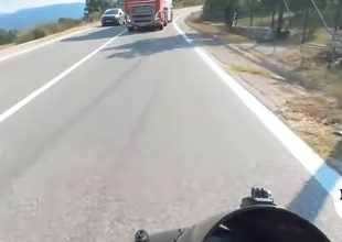 Προσήχθη ο οδηγός του βυτιοφόρου που έκανε την επικίνδυνη προσπέραση