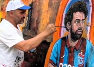 Τουρκία: Ο Σαλάχ έγινε γκράφιτι στους δρόμους της Τραπεζούντας μετά το εντυπωσιακό ξεκίνημά του με την Τραμπζονσπόρ