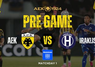 PRE GAME από την Allwyn Arena για το ΑΕΚ – Ηρακλής