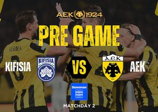 PRE GAME από την Λεωφόρο για το Κηφισιά – ΑΕΚ