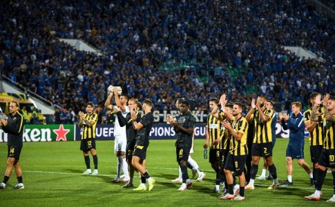 Στο λαό της ΑΕΚ παίκτες και Ηλιόπουλος μετά τη λήξη του αγώνα (VIDEΟ)