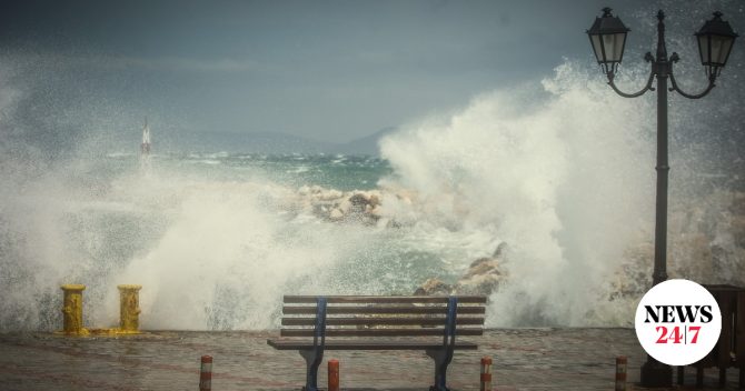 Θυελλώδεις άνεμοι σαρώνουν τη χώρα – Πού έφτασαν τα 130 χλμ./ώρα