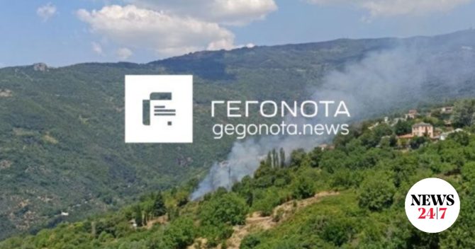 Φωτιά στον Άγιο Λαυρέντιο Πηλίου
