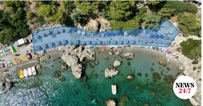 Ρόδος: Κατέλαβαν παράνομα παραλία με… 438 ευρώ