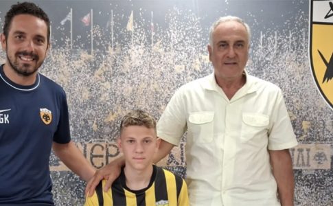 Στην ΑΕΚ ο 14χρονος Λάμπρος Μπάρδης