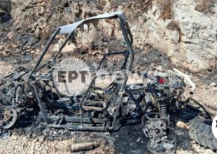 Φωτιά στον Μαραθιά Ζακύνθου: Ένα όχημα τύπου Beach Buggy