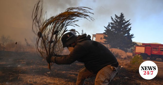 Φωτιές σε Αττική και Βοιωτία – Πάνω από 111.000 στρέμματα έγιναν στάχτη