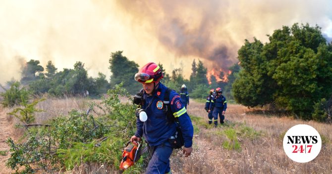 Ακραίος κίνδυνος φωτιάς με συνθήκες “hot-dry-windy”