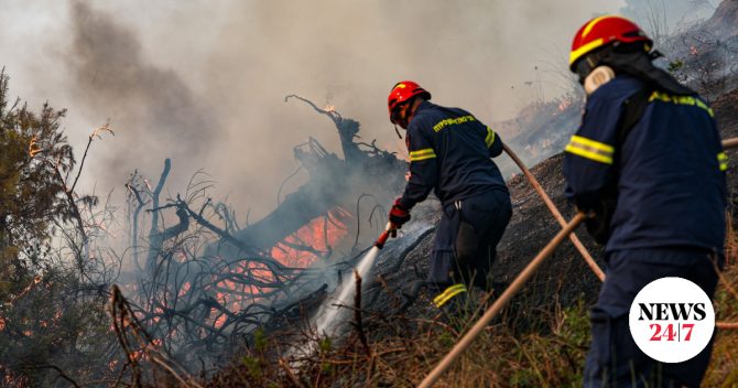 Χαλκιδική: Αποκαταστάθηκε η κυκλοφορία των οχημάτων στις περιοχές του Δ. Κασσάνδρας που επλήγησαν από την πρόσφατη πυρκαγιά