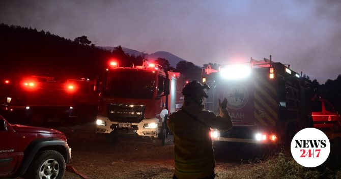 Αντιδήμαρχος ΠΠ Αιγίου: “Πολύ καλύτερη η εικόνα της φωτιάς στην Αιγιάλεια”