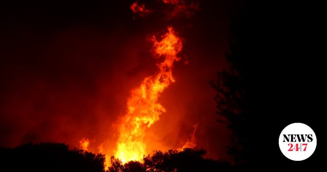 Δύο συλλήψεις για φωτιές σε Τρίκαλα και Κάρυστο