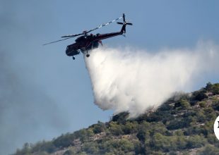 Φωτιά στη Γαστούνη Ηλείας