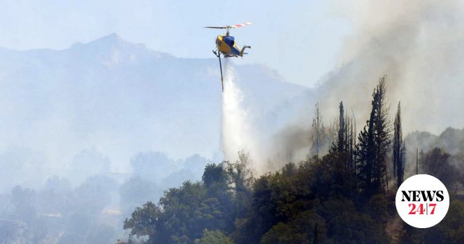 Φωτιά στην Αιγιάλεια: Κάηκαν πάνω από 7.000 στρέμματα