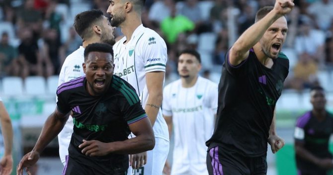 Παναθηναϊκός: Το προβάδισμα των πρασίνων με το αυτογκόλ του Κωστή κόντρα στον Λεβαδειακό