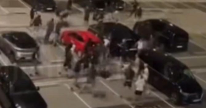 Άγρια συμπλοκή μεταξύ των οπαδών της Ντίναμο Ζάγκρεμπ και της Χάιντουκ Σπλιτ στο αεροδρόμιο του Ζάγκρεμπ