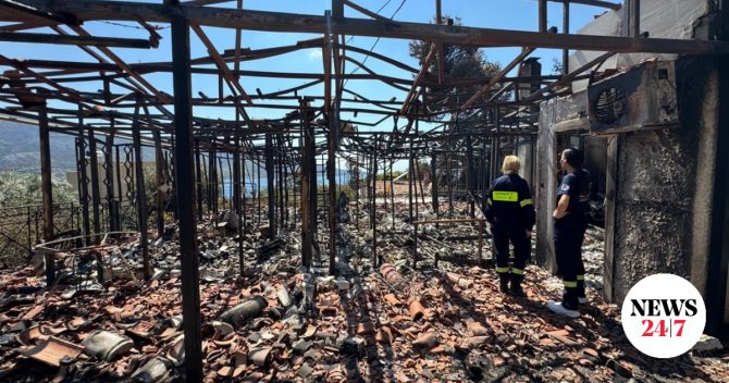 Στο πλευρό εκείνων που βρέθηκαν αντιμέτωποι με τις φλόγες