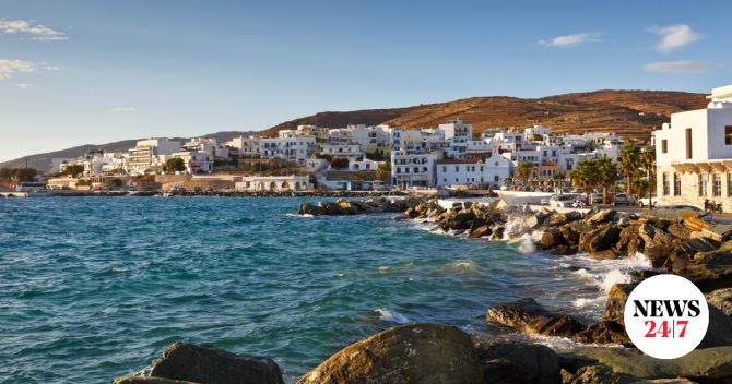 Τα μελτέμια στην Τήνο φάνηκαν από το διάστημα