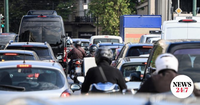 Κίνηση στους δρόμους: Στο “κόκκινο” το κέντρο