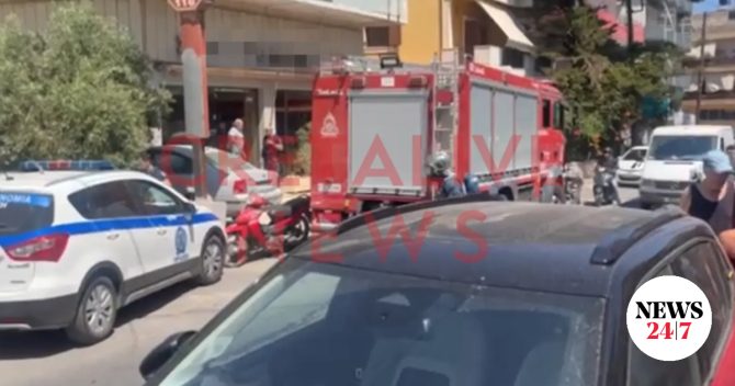 Ηράκλειο: Αναστάτωση από έκρηξη στην οδό Θερίσου – Έσπασαν τζάμια, ένας ελαφρά τραυματίας