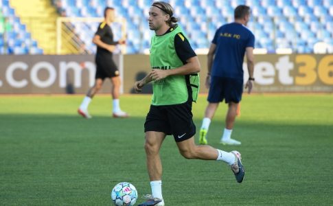 Η προπόνηση της ΑΕΚ στη Σόφια πριν τη μάχη με τη Λέφσκι (ΦΩΤΟ)