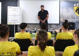«Πρώτη» στα Σπάτα για τις κιτρινόμαυρες παρουσία Παντερμαλή: «Να τιμούμε την κληρονομιά μας, στόχος η κορυφή» (VIDEO)