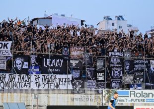 ΠΑΟΚ: Δυναμικό “παρών” από τους οπαδούς του Δικεφάλου στο Περιστέρι