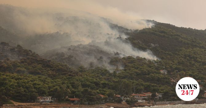 AtmoHub: Παρακολούθηση της μεταφοράς καπνού από τις φωτιές