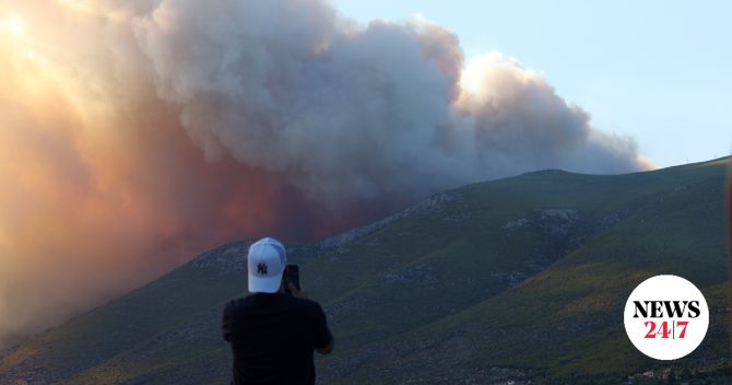 Στη Βόρεια Αφρική έφτασε ο καπνός από τις πυρκαγιές στην Ελλάδα