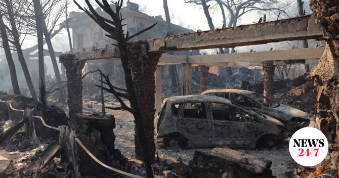 Φονική πυρκαγιά στη Σαλαμίνα: Τα σενάρια για τα δύο πύρινα μέτωπα