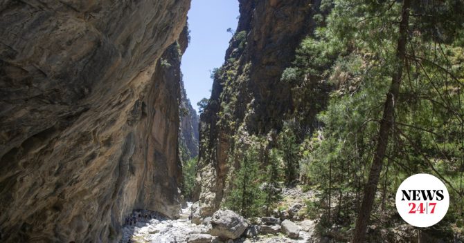 Χανιά: Αναζητείται 65χρονος στο Φαράγγι της Σαμαριάς