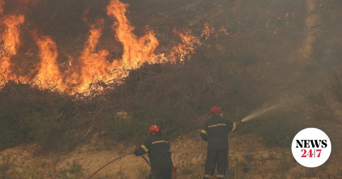Σίβηρη Χαλκιδικής: Στα 2.480 στρέμματα η καμένη έκταση