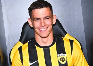 Ο Μίλαν Βιτάλις αποκαλύπτεται στην κάμερα της ΠΑΕ ΑΕΚ (VIDEO)